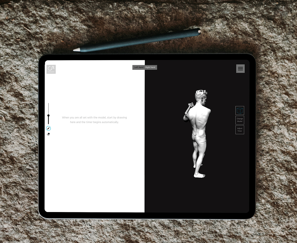 Croqee 3D drawing app visualization